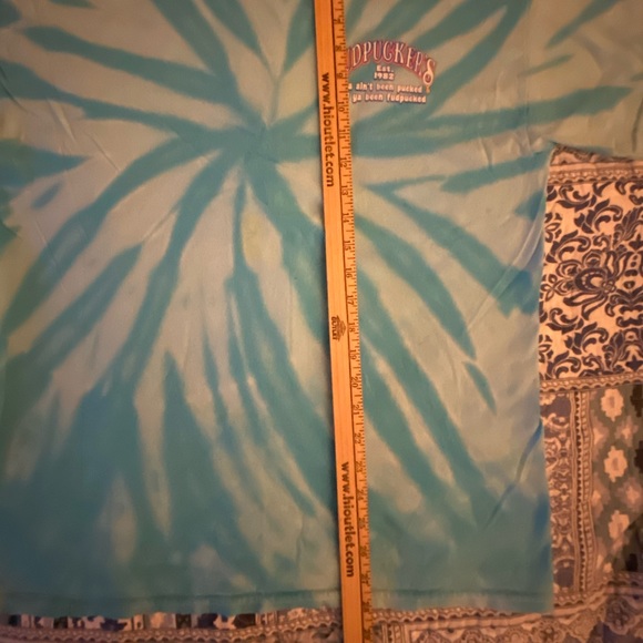 Blue Tie Dye T-shirt Size Large EUC - Picture 4 of 4